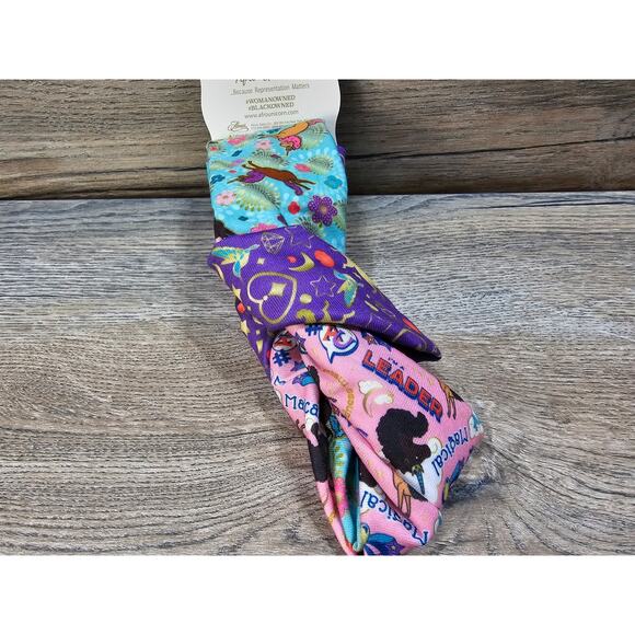 Afro Unicorn 3 piece Headwraps - Picture 3 of 4